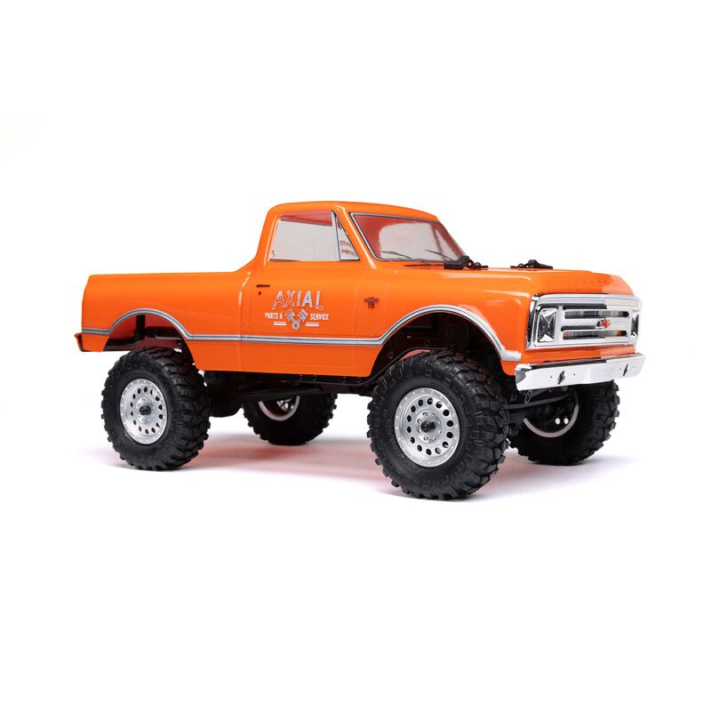 1/24 SCX24 1967 Chevrolet C10 4WD Truck RTR, Orange - Xtreme RC