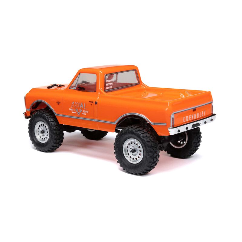 1/24 SCX24 1967 Chevrolet C10 4WD Truck RTR, Orange - Xtreme RC
