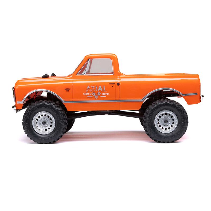 1/24 SCX24 1967 Chevrolet C10 4WD Truck RTR, Orange - Xtreme RC