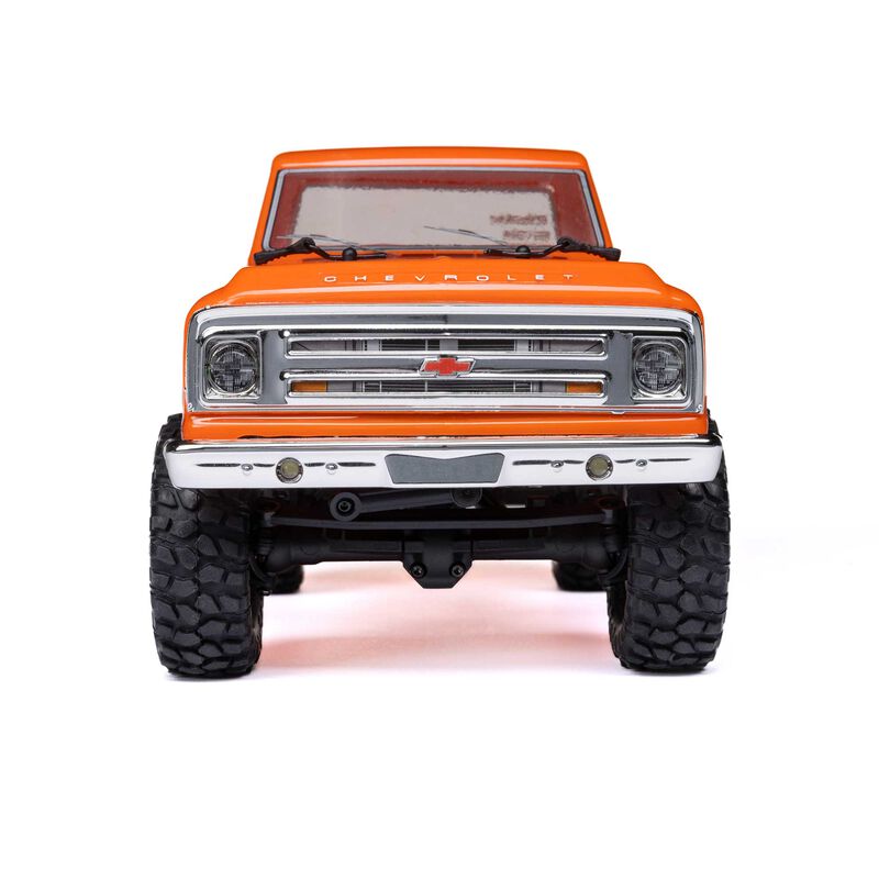 1/24 SCX24 1967 Chevrolet C10 4WD Truck RTR, Orange - Xtreme RC