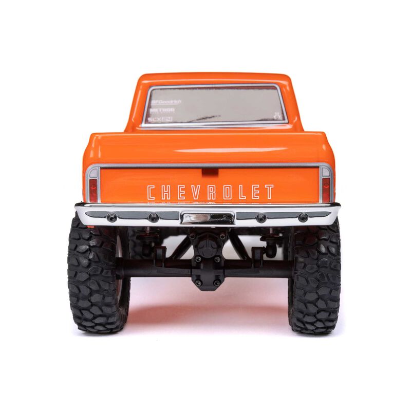 1/24 SCX24 1967 Chevrolet C10 4WD Truck RTR, Orange - Xtreme RC