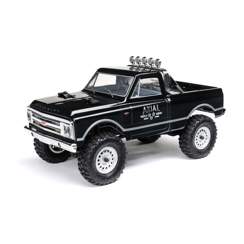 1/24 SCX24 1967 Chevrolet C10 4WD Truck RTR, Black - Xtreme RC