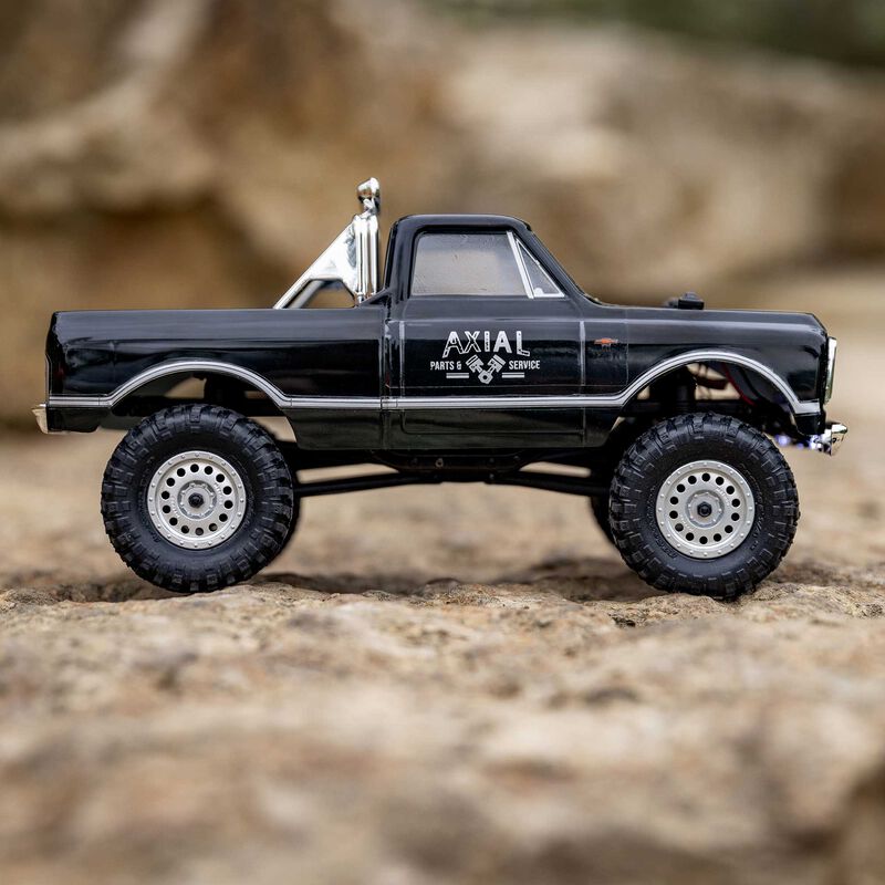 1/24 SCX24 1967 Chevrolet C10 4WD Truck RTR, Black - Xtreme RC
