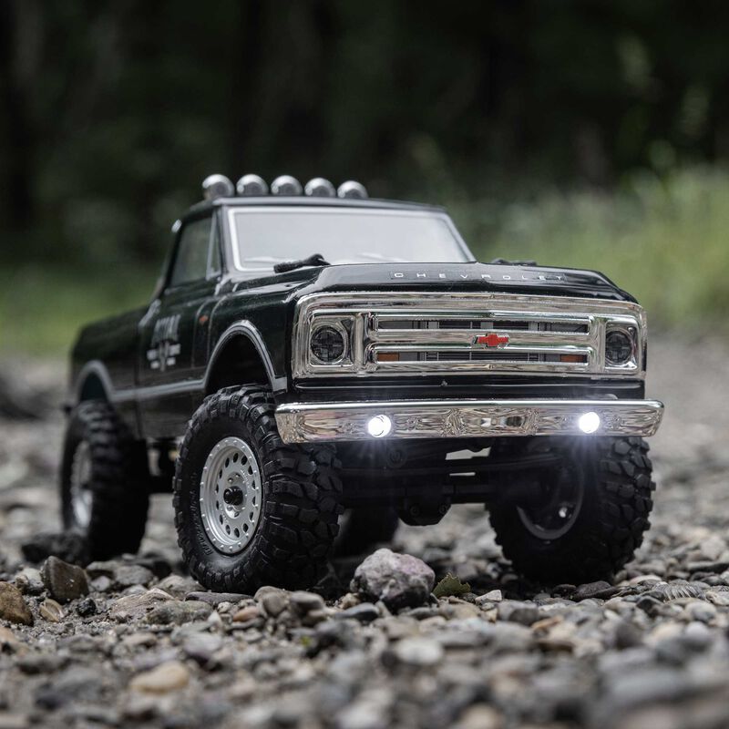 1/24 SCX24 1967 Chevrolet C10 4WD Truck RTR, Black - Xtreme RC