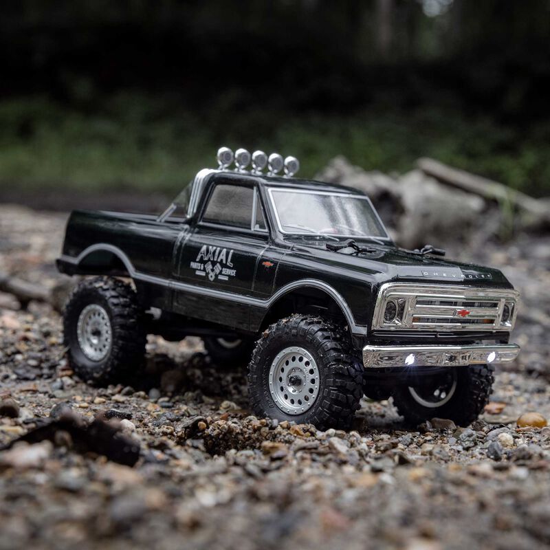 1/24 SCX24 1967 Chevrolet C10 4WD Truck RTR, Black - Xtreme RC