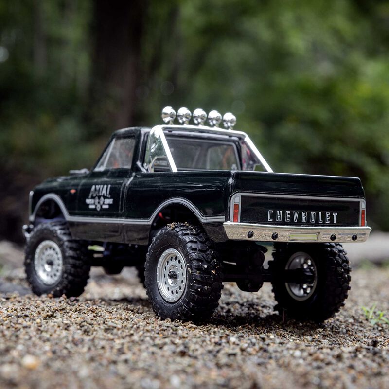 1/24 SCX24 1967 Chevrolet C10 4WD Truck RTR, Black - Xtreme RC