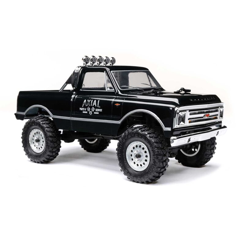 1/24 SCX24 1967 Chevrolet C10 4WD Truck RTR, Black - Xtreme RC