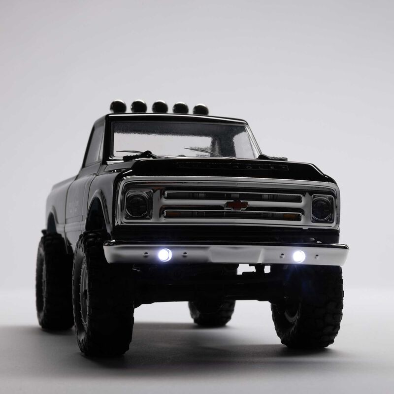 1/24 SCX24 1967 Chevrolet C10 4WD Truck RTR, Black - Xtreme RC