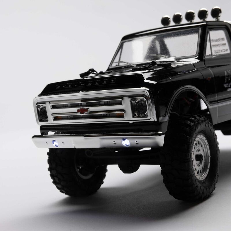 1/24 SCX24 1967 Chevrolet C10 4WD Truck RTR, Black - Xtreme RC