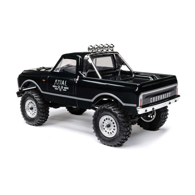 1/24 SCX24 1967 Chevrolet C10 4WD Truck RTR, Black - Xtreme RC