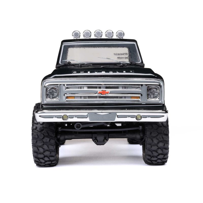 1/24 SCX24 1967 Chevrolet C10 4WD Truck RTR, Black - Xtreme RC
