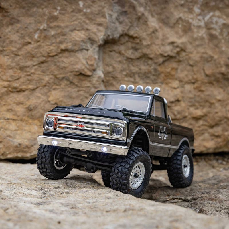 1/24 SCX24 1967 Chevrolet C10 4WD Truck RTR, Black - Xtreme RC