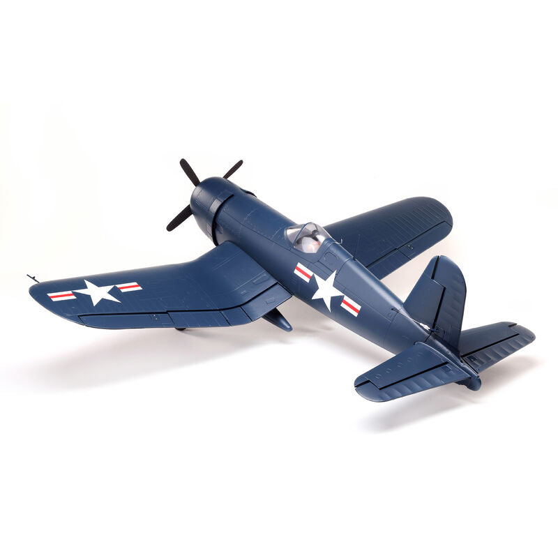 F4U-4 Corsair 1.2m BNF Basic with AS3X and SAFE Select - Xtreme RC
