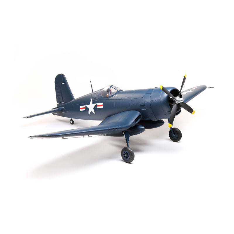 F4U-4 Corsair 1.2m BNF Basic with AS3X and SAFE Select - Xtreme RC