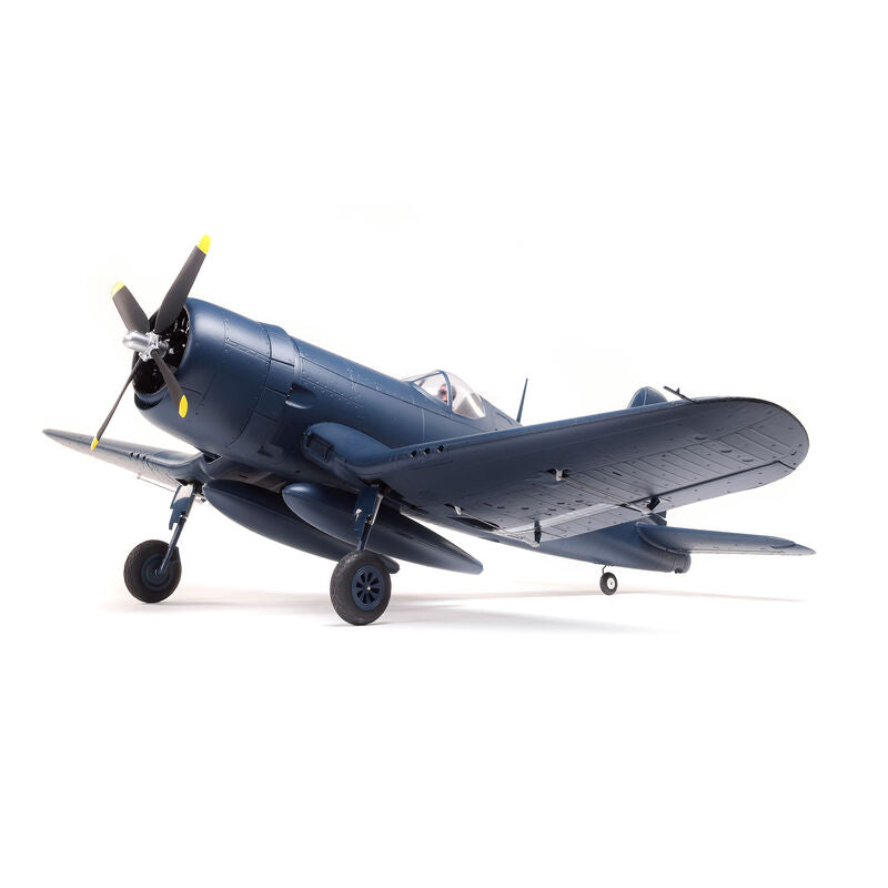 F4U-4 Corsair 1.2m BNF Basic with AS3X and SAFE Select - Xtreme RC