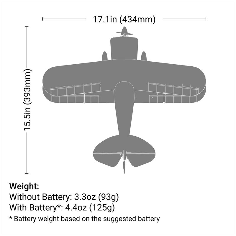 UMX Pitts S-1S BNF Basic with AS3X and SAFE - Xtreme RC
