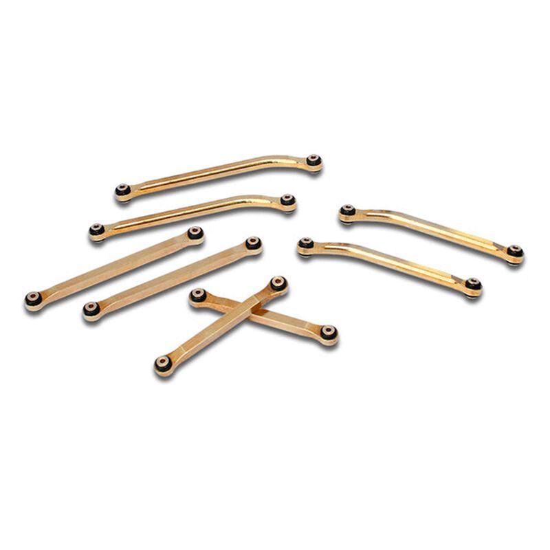 FURITEK BRASS HIGH CLEARANCE LINKS SET FOR SCX24 GLADIATOR - Xtreme RC