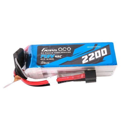 14.8V 2200mAh 4S 45C G-Tech Smart LiPo: Universal - Xtreme RC