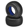 3D Short Course Truck Tire, Green (2) - Xtreme RC