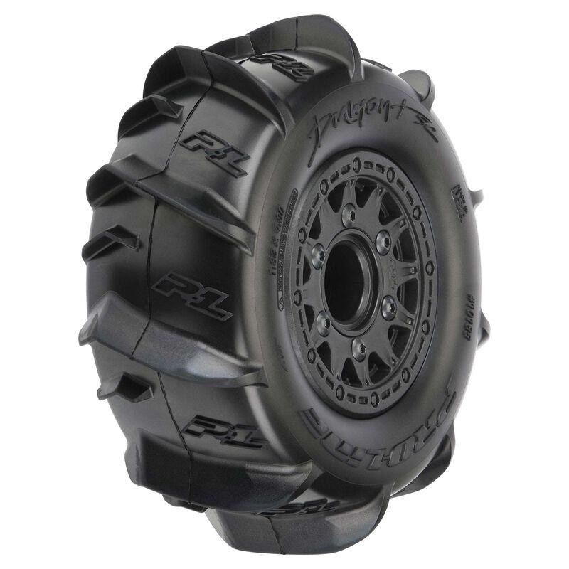 Dumont Paddle SC 2.2/3.0 MTD Raid Blk F/R - Xtreme RC