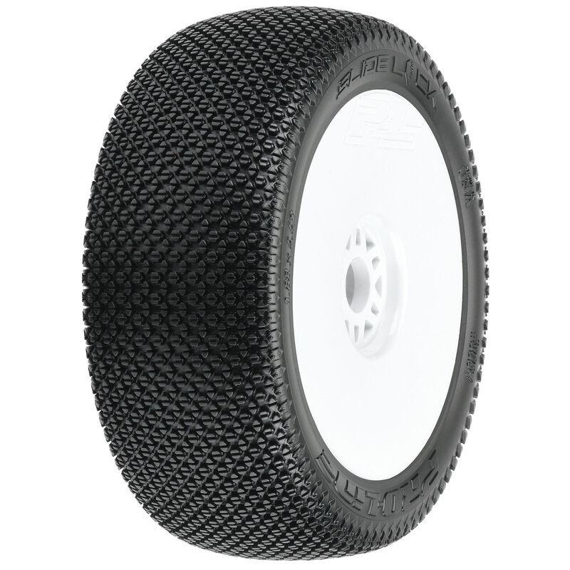 Slide Lock S3 1:8 Buggy MTD V2 White Wheels F/R - Xtreme RC