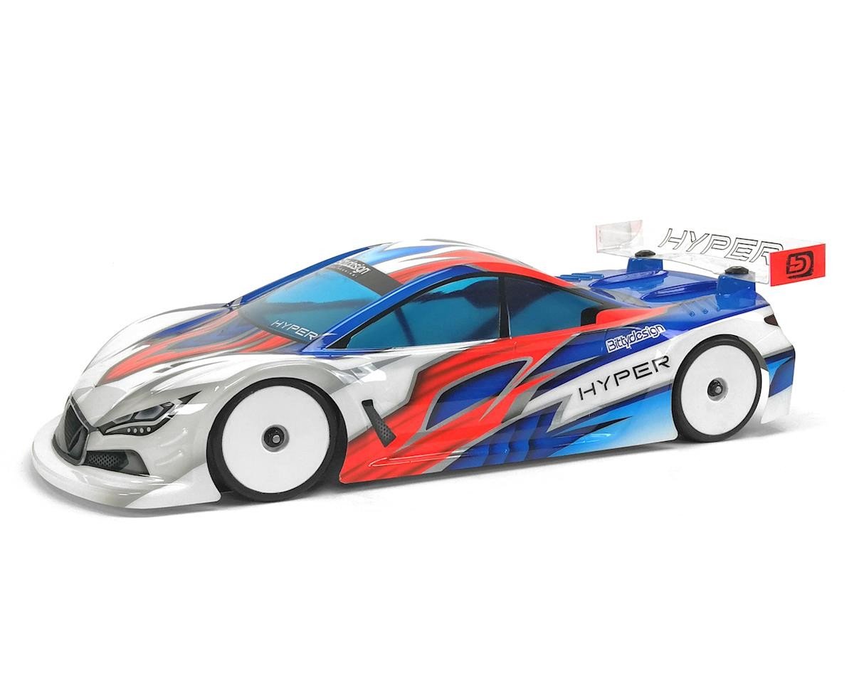 Bittydesign HYPER 1/10 Touring Car Body (Clear) (190mm) (Light Weight) (ROAR Approved) - Xtreme RC