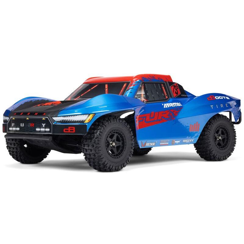1/10 FURY 2wd 223S BLX Brushless Short Course Truck RTR with DSC, Blue - Xtreme RC