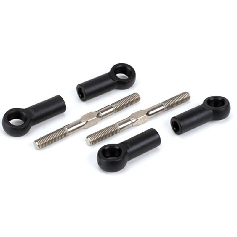 Turnbuckles 5mmx60mm w/Ends:8B (DISCONTINUED) - Xtreme RC