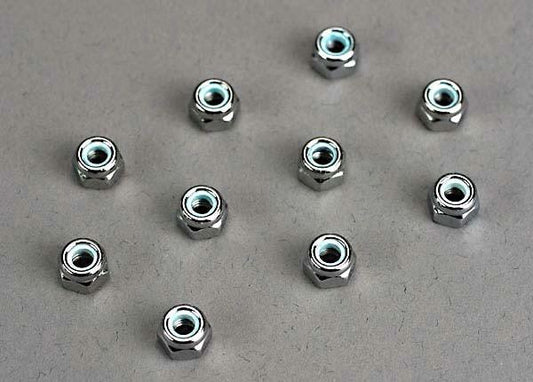 Nuts, 4mm nylon locking ( - Xtreme RC