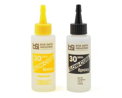 Bob Smith Industries SLOW-CURE 30 Minute Epoxy (4 1/2oz) - Xtreme RC