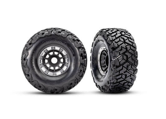 T&W WHL BLK STN MAXX SC TIRES (L&R) - Xtreme RC