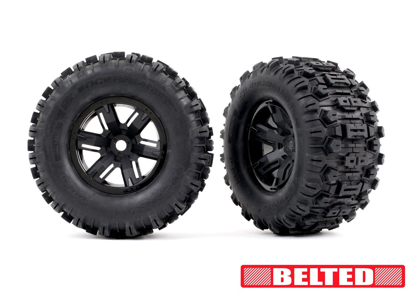 T&W XMAXX BLK WHL MAXX AT TIRE - Xtreme RC