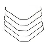 TKR6610 – Sway Bar Set (rear, 1.5, 1.6, 1.7, 1.8, 1.9mm, EB410) - Xtreme RC