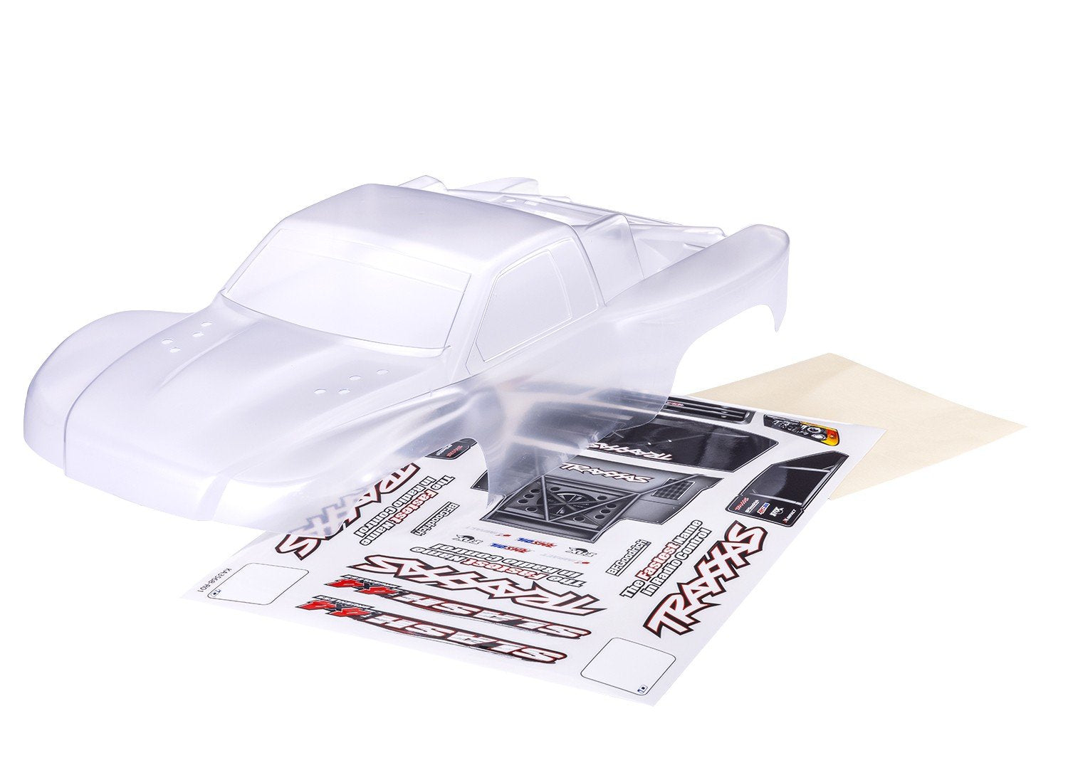 BODY SLASH 4X4 CLEAR/DECALS - Xtreme RC
