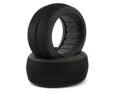 Reflex - Black Compound Tires (Fits 1/8th Buggy)