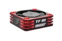 Corally Ultra High Speed Cooling Fan TF-30 w/BEC Connector - 30mm Color Black -Red - Xtreme RC
