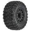 Aztek SC 2.2"/3.0" M2 (Medium) Tires Mounted on Raid Black 6x30 Removable Hex (12mm & 14mm) SC Wheels for Slash® 2wd, Slash® 4x4, ProTrac™ & Senton™ 4x4 Front or Rear