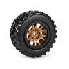 Limited Edition Badlands MX43 Pro-Loc F/R Mounted 24mm Bronze/Black Impulse (2) for X-Maxx - Xtreme RC