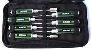 Compact 7 Piece Machined Tool Set with Case - Xtreme RC