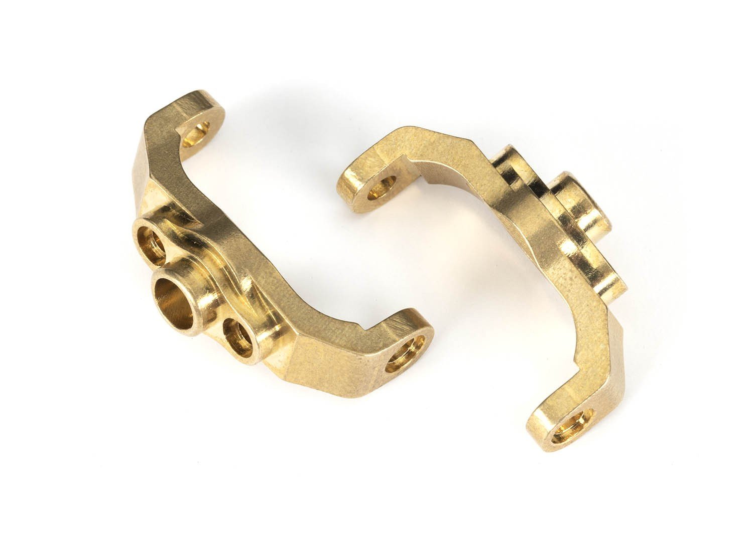 CASTER BLOCKS, BRASS (L&R) - Xtreme RC