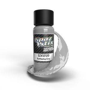 Spaz Stix Battleship Gray Airbrush Ready Paint, 2oz Bottle - Xtreme RC