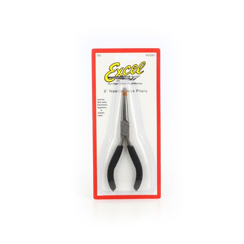 Pliers,6 Long Needle Nose - Xtreme RC