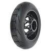 Supermoto V2 S3 Rear Tire Mounted on Black Supermoto Wheel for Promoto-MX/SM - Xtreme RC