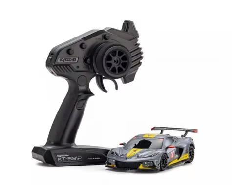 Kyosho MR-04 RWD Mini-Z Readyset w/Chevrolet Corvette C8.R Body (Gunmetal) w/KT-531P 2.4GHz Radio