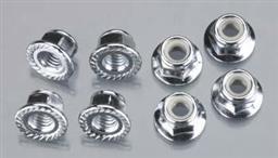 Traxxas Nuts 5mm Flanged Nylon Locking E-Maxx - Xtreme RC