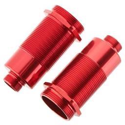 AR330198 Arrma Shock Body 16x44mm Aluminum Red Typhon (2)