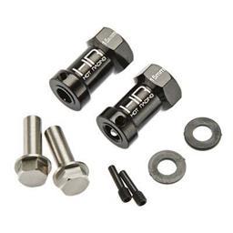 SCX10FT01 Hot Racing Wheel Hub Extensions 15mm w/12mm Hex SCX1 (2) - Xtreme RC