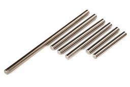Traxxas Xmaxx Suspension pin set, front or rear corner (hardened steel), 4x85mm (1), 4x47mm (3), 4x33mm (2) (qty 4, #7740 required for complete set) - Xtreme RC