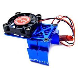 MH550TE06 Hot Racing Blue Multi Mount Fan Heat Sink 36mm Motors - Xtreme RC