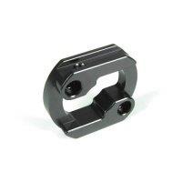 Motor Mount Insert (aluminum, gun metal anodized, lightened) - Xtreme RC